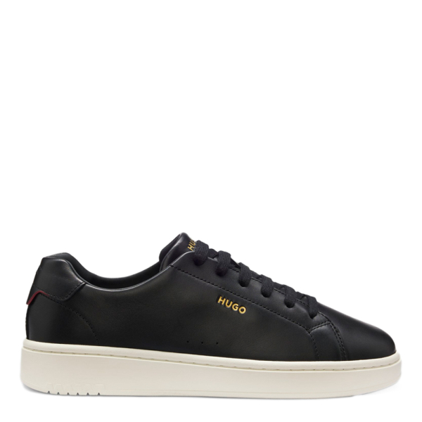 Hugo Boss Sneakers in pelle Nappa con logo - 45 Nero- Ref.